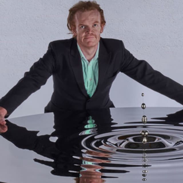 Lee working in the workshop